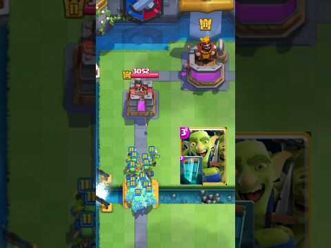 Tower Vs Goblin With All Spell support#clashroyale #viralvideo #gaming #funnyvideo #clashroyalememes