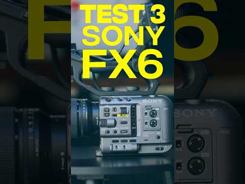 I bought a $6,000 camera! Sony FX6