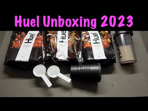 Huel Unboxing 2023