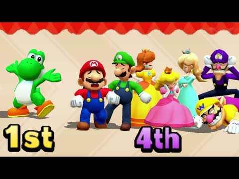 Mario Party The Top 100 - Can Yoshi Beat All Characters?