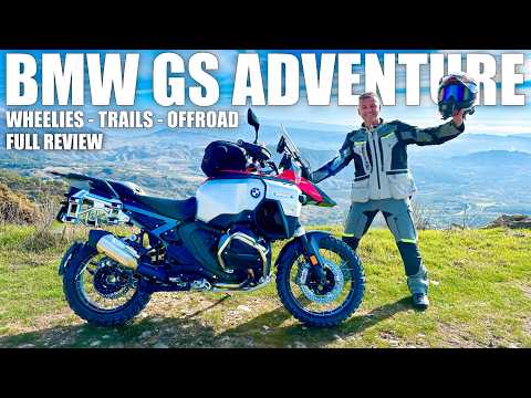 BMW GS 1300 Adventure REVIEW : Wheelies, Off-Road, & EPIC Mountain Trails!