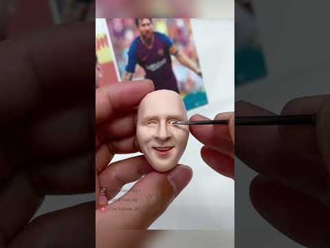 Clay Artisan JAY ：Transforming Clay into Lionel Messi’s Iconic Look