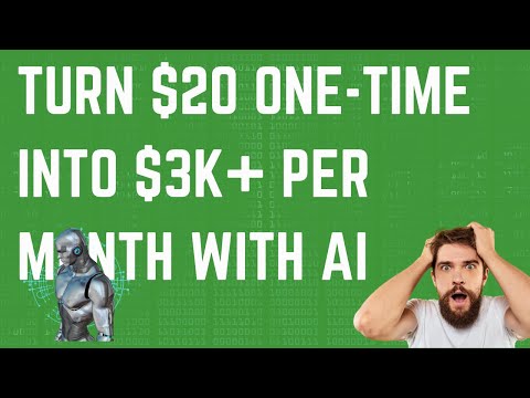 Turn $20 One-Time Into $3K+ per month with AI - FAST ACTION NEEDED