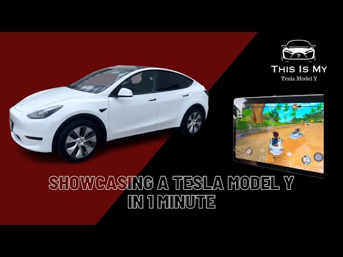 Tesla Model Y RWD Showcase: Stunning Interior & Exterior in 1 Minute!