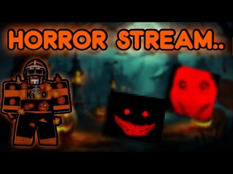 🔴ROBLOX HORROR GAMES LIVE🔴 PLAYING WITH VIEWERS..