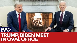 Trump, Biden meet at Oval Office for first time since presidential debate