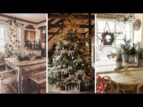 Countryside Christmas Decorating: Rustic Style Elegance