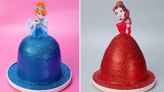 Satisfying Tsunami Doll Cake | Homemade Princess Cake Decorating For Birthday | So Tasty Cake