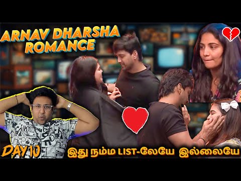 Arnav Dharsha ROMANCE 😍❤️ | Bigg Boss 8 Tamil (Day 10) 😱 | Ramstk Family