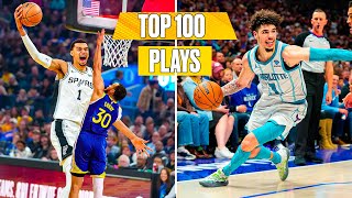 TOP 100 NBA PLAYS OF 2024 ! 🔥