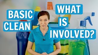 Basic Clean - What House Cleaning Chores Should I Include?