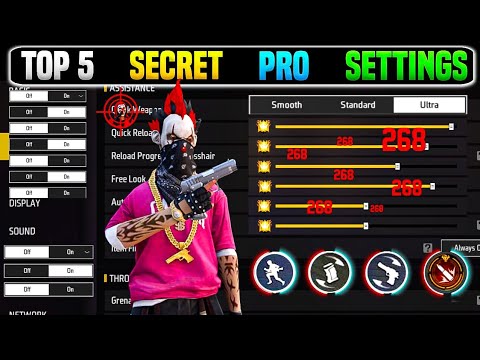 Free Fire Max Auto Headshot Trick 2024 Sensitivity | 2gb, 4gb, 6gb Ram Headshot Sensitivity Setting