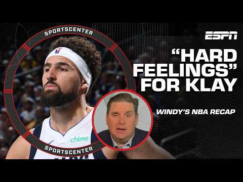 KLAY'S RETURN to Golden State brought out 'HARD FEELINGS' 😳 - Windy [NBA RECAP] | SportsCenter