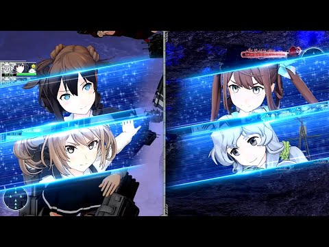 艦これアーケード 特殊砲撃紹介ムービー第二弾【1YB3H駆逐隊突撃】