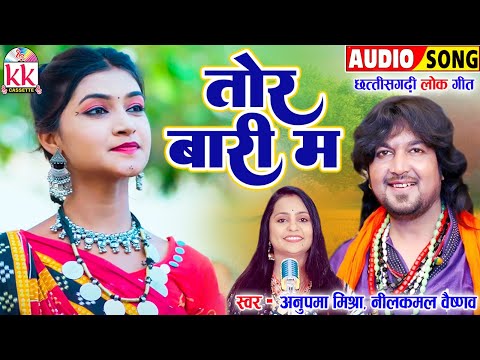 नीलकमल वैष्णव | अनुपमा मिश्रा | Cg Song | Tor Bari Ma | New Chhattisgarhi Gana | KK CASSETTE CG SONG