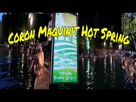 Coron Hot Spring(Maquinit) 200pesos | Quick Trip Vlog#15