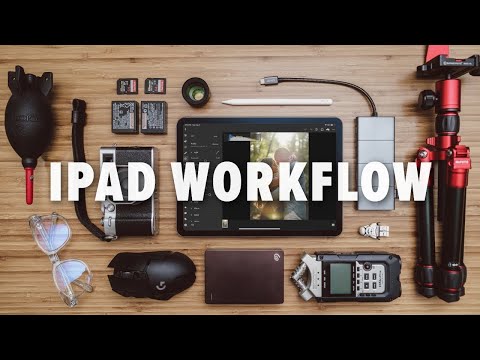 iPad Photography Workflow 2023 | iPad Air 4 + Lightroom CC + Anker 11-in-1 USB-C Hub