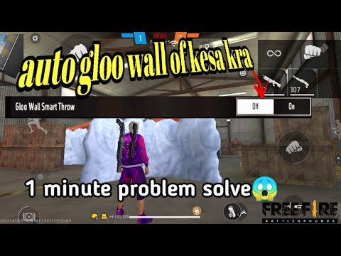 auto gloo wall of kesa kara😱glo wall automatic solution gloo wallseeting#freefiremax#freefireindia