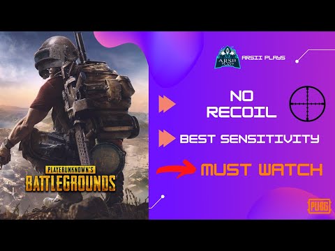 PUBG Mobile Best Sensitivity Setting | No Recoil |  All Scope