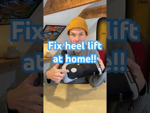 Fix heel lift in your snowboard boots! #snowboarding #bestsnowboardadvice