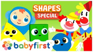 Shapes Special | Educational videos for kids | Learning Shapes | Songs, Games & More | BabyFirst TV