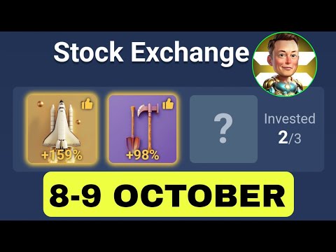 X Empire Daily Investment Funds 8 October | X Empire Daily Combo | Musk Empire Today Combo Cards