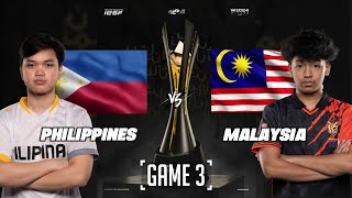 PHILIPPINES vs MALAYSIA GAME 3 MLBB | WEC24 RIYADH IESF