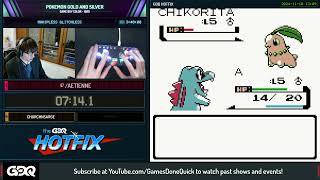 Pokémon Gold and Silver 25th Anniversary Celebration - GDQ Hotfix Speedruns