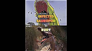 Rudy vs Infected Sauropod #vsbattle #vsedit #primal #iceage3 #wis #wisedit #whoisstronger #iceage