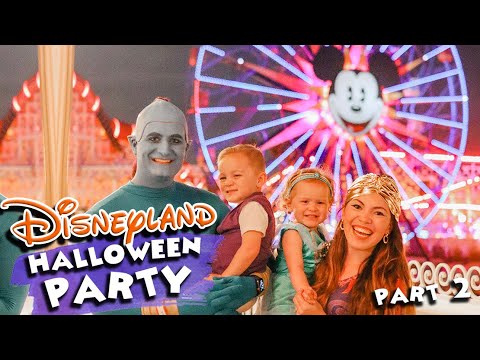 HALLOWEEN AT DISNEYLAND 2021 | OOGIE BOOGIE BASH AT DISNEYLAND 2021 Part 2 | The Carnahan Fam