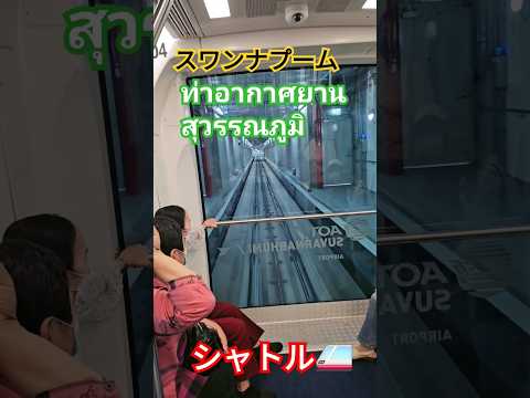 全面ガラス張り🇹🇭🇹🇼💯シャトルトレイン🚈