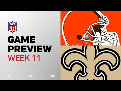 Cleveland Browns vs. New Orleans Saints | 2024 Week 11 Game Preview