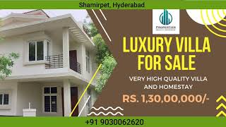 3 BHK Villa for sale in Hyderabad | G+1 | Luxury Villa #villaforsaleinhyderabad