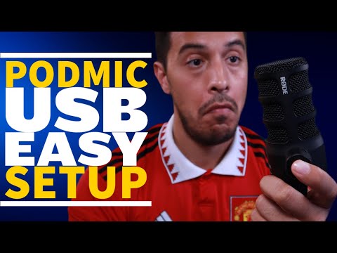 How to set up Rode Podmic USB with Rode Connect and Elgato Wavelink