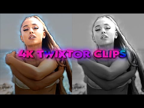 twixtor clips bed ariana grande 4k