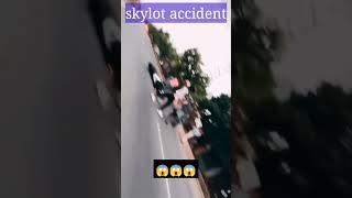 ☹️skylot bhai ka 😭 accident Rip 😭😭 #shorts #skylord