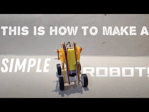 How To Build A Simple Worm Robot! (a school project)