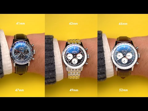 All Three 2022 Breitling Navitimer sizes are doing things to me