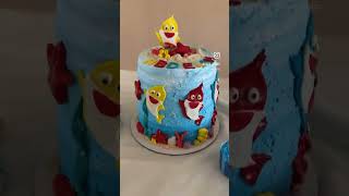 #bdaycake #babysharktheme #colourful #firstbday