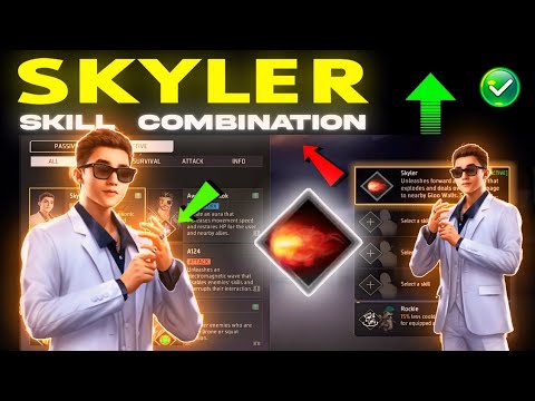 Skyler Character Combination 2024 | Best character combination | Skyler character ability