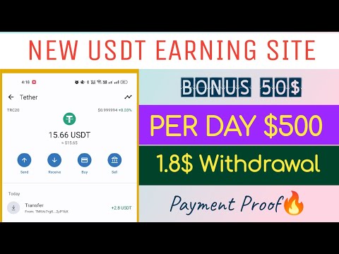 Best New Income Projects 2023 | Best Make Money on Usdt Websites | Order grabbing app