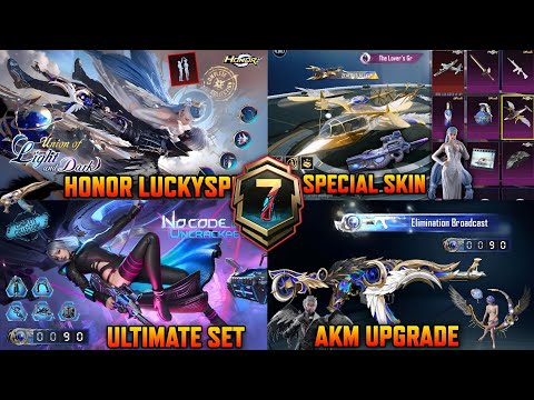 Ultimate Honor Luckyspin | Next Ultimate Set | P90 Upgrade Skin | Akm Upgrade Skin | Kill Counter