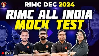 RIMC All India Mock Test | RIMC Online Coaching | RIMC Entrance Exam | Mock Test | RIMC Dec 2024