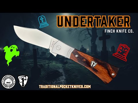 Finch Knife Co: Undertaker - Ironwood