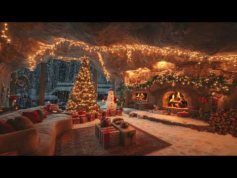 This Christmas: Let the Gentle Rainfall and Cozy Crackling Fire Bring You Peace, Relaxation