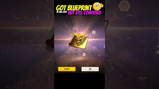 Crazy Luck 😎 blueprint in free SPIN | New event Free Fire #Shorts