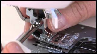 SINGER® Ruffler Attachment Presser Foot Tutorial