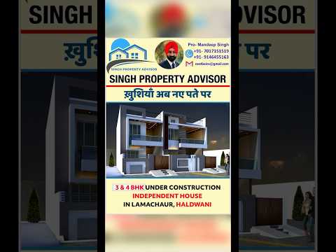 3 and 4 BHK House In Haldwani