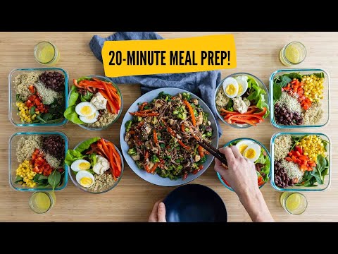 3 Healthy Meal Prep Recipes Made In 20 Minutes Or Less Each