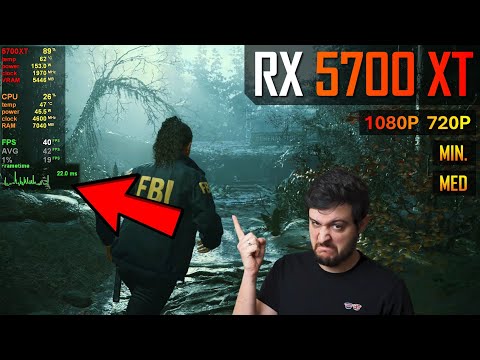 Alan Wake 2 on the RX 5700 XT - Still has problems...